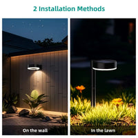 Outdoor Solar Garden Lights LED Lawn Lamp Villa Landscape Path Decoration Ground Plug Light