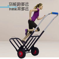 Jieqi Portable Folding Hand Cart with Wheels for Luggage and Cargo