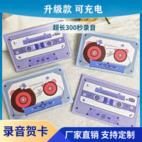 Recordable Greeting Card with Voice Message Box for Special Occasions