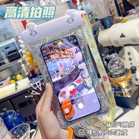 Waterproof Phone Pouch with Lanyard, Touchscreen Compatible, for Swimming, Boating, and Diving