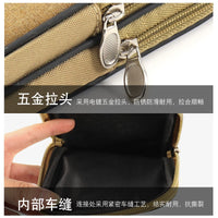 Men's Belt Clip Phone Pouch for Work, Multi-functional Waist Bag for Tools and Smartphones