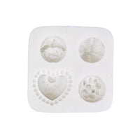 3D Mini Cake Silicone Mold for DIY Candles & Home Decor