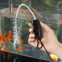 USB Portable Aquarium Air Pump for Fish Tank, Ultra-Quiet Oxygenator for Fishing and Aquatic Supplies