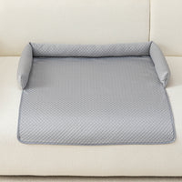 Cooling Ice Silk Pet Bed Mat for Cats and Dogs, Summer Breathable Sofa Cushion