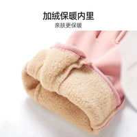Kids' Winter Warm Waterproof Cartoon Ski & Cycling Gloves for Boys and Girls