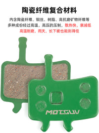 Ceramic Disc Brake Pads for Mountain Bikes - Hydraulic Brake Caliper Friction Pads