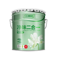 Three Trees Odorless 2-in-1 Interior Emulsion Paint for Walls, White Household Paint
