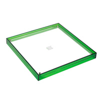 Acrylic Floating Picture Frame, Double-Sided Transparent Art Display for Posters and Photos, Wall Mount