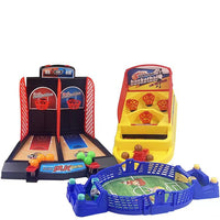 Mini Desktop Finger Catapult Basketball Game for Kids, Electronic Scoring