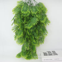 Artificial Fan Palm Leaf Garland for Wall Decor & Wedding