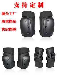 Turtle Protective Gear Set for Skiing, Skating, Skateboarding, and Cycling - Knee, Elbow, and Wrist Pads