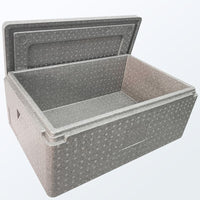 Epp Commercial Insulated Cooler Box for Food Delivery and Outdoor Stalls, High-Temperature Resistant Rectangular Freezer Box