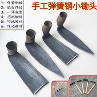 Dual-Purpose Garden Hoe with Three Tines for Farming and Landscaping