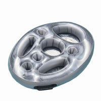 Inflatable Floating Ice Bar Pool Drink Holder Tray for Parties