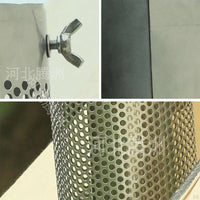 Stainless Steel Chimney Heat Shield for Outdoor Camping Tent Wood Stove