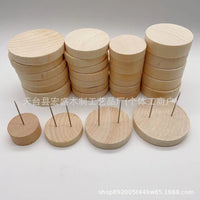 Wooden Doll Stand Base for Handmade Knitted Dolls and Figures, Retail and Wholesale