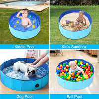 Foldable Pet Swimming Pool & Bath Tub for Dogs and Cats