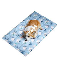 Pet Cooling Mat for Dogs and Cats, Scratch-Resistant Summer Ice Pad, Non-Slip Cooling Bed