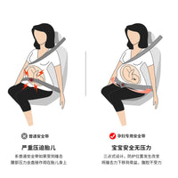 Maternity Car Seat Belt Adjuster for Pregnant Women, Universal Comfort and Safety Strap