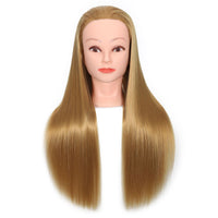 Hairdressing Mannequin Head for Practice Styling, Cutting, Braiding, and Updos