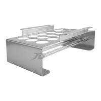 Stainless Steel Chili Pepper Roasting Rack with 18 Holes for BBQ Grilling