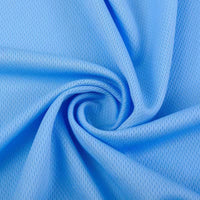 75D 150gsm Birdseye Polyester Spandex Wicking Knit Fabric for T-Shirts & Sportswear