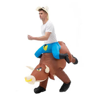 Inflatable Ride-On Animal Costumes for Kids and Adults - Halloween & Party Fancy Dress