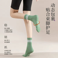 Women's Non-Slip Yoga Pilates Barre Socks with Grip for Fitness & Indoor Workouts