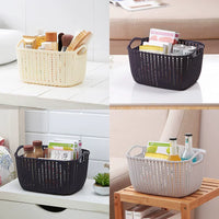 Woven Storage Basket with Lid for Cupping Jars