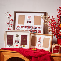 Creative Wedding Certificate Photo Frame for Couples - Anniversary Gift & Marriage Registration Photo Display
