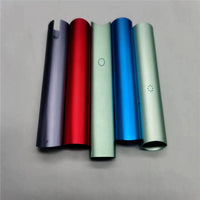 6061/6063 Aluminum Tube Stock, Anodized Sandblasted Colored Aluminum Pipe for Wind Chimes