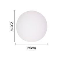 Solar Globe Lawn Light, Waterproof Outdoor Stake Lamp for Garden and Patio Decoration