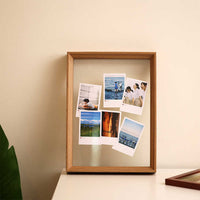 Instant Photo Frame Display Stand for Postcards, Tickets & Collectibles