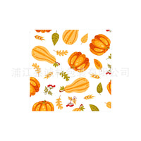 Pumpkin Thanksgiving Harvest Party Tableware Set