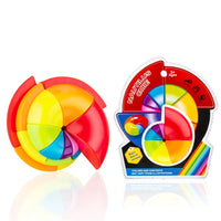 Nautilus Colorful Irregular Magic Cube 3x3 Puzzle Toy for Kids & Adults