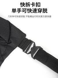 Motorcycle Knee and Elbow Pads, Windproof Protective Gear for Riding, CE Certified, Unisex