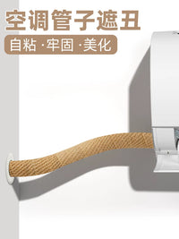 Self-Adhesive Pipe Wrap Tape for HVAC, Gas, and Water Pipes - Decorative Cover Up Tape for Home Improvement