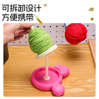Hand-Cranked Yarn Ball Winder for Home Use, Detachable Manual Wool Winder for Knitting and Crocheting