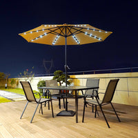 Outdoor Patio Umbrella with Water Base for Sun Protection and Advertising