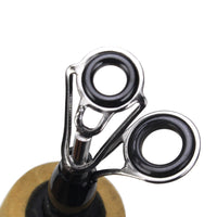 Ice Fishing Rod Lure Shrimp Rod Winter Fishing Pole with Wooden Handle
