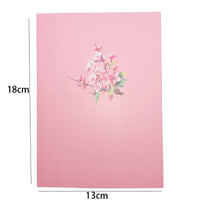 3D Pop-Up Teacher's Day Greeting Card with Envelope, Creative Thank You Gift for Teachers