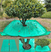 Garden Waterproof Landscape Storage Mat Leaf Collection Tarp Multi-functional Ground Mat for Yard