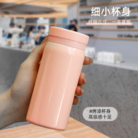 Mini Pocket Thermos Bottle for Kids and Adults, 200-300ML Stainless Steel Insulated Water Bottle