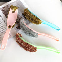 Heavy-Duty Kitchen Scrubber Set for Pots, Pans, and Dishes - Steel Wire, Sponge, and Scouring Pad Assortment