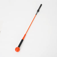 Golf Swing Trainer Stick for Rhythm and Plane Correction, Indoor Silent Practice Aid for Beginners