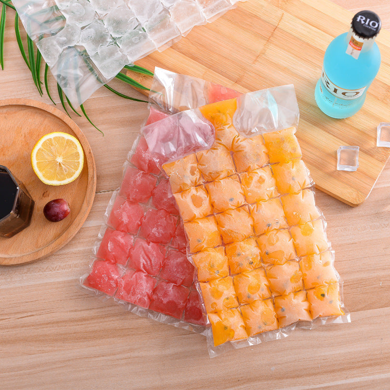 Reusable Ice Pack for Food Preservation - Thickened Disposable Cooler Bag for Fruit, Food Delivery, and Cold Storage