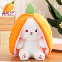 Strawberry & Carrot Bunny Plush Toy Doll for Girls