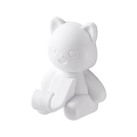 Cute Cat Wall Hooks Self-Adhesive Punch-Free for Bathroom Bedroom Door Back Coat Hat Storage