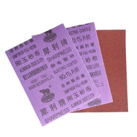 Aluminum Oxide Abrasive Sandpaper Sheets for Polishing and Grinding Metal