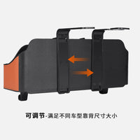 Car Seat Back Organizer with Tissue Box and Storage Pockets